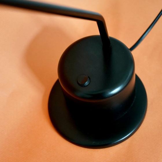 Image 1 of Minimalistische matzwarte bureaulamp – industrieel design uit het midden van de vorige eeuw