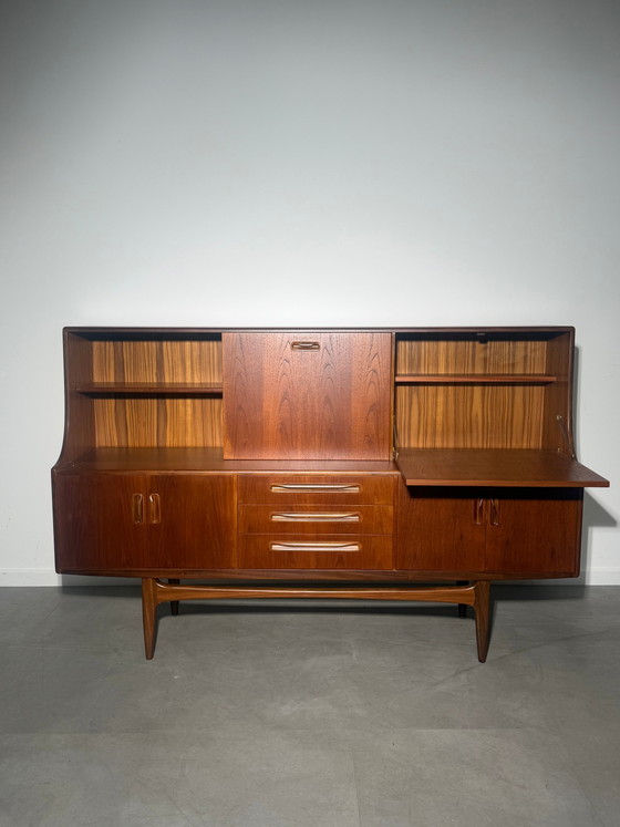 Victor B. Wilkins “Fresco” Teak Highboard for G-Plan – Mid-Century Modern – Sideboard (photo 5 of 7)