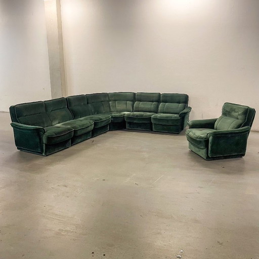 Vintage modular element bench - Hukla Germany, 1970s