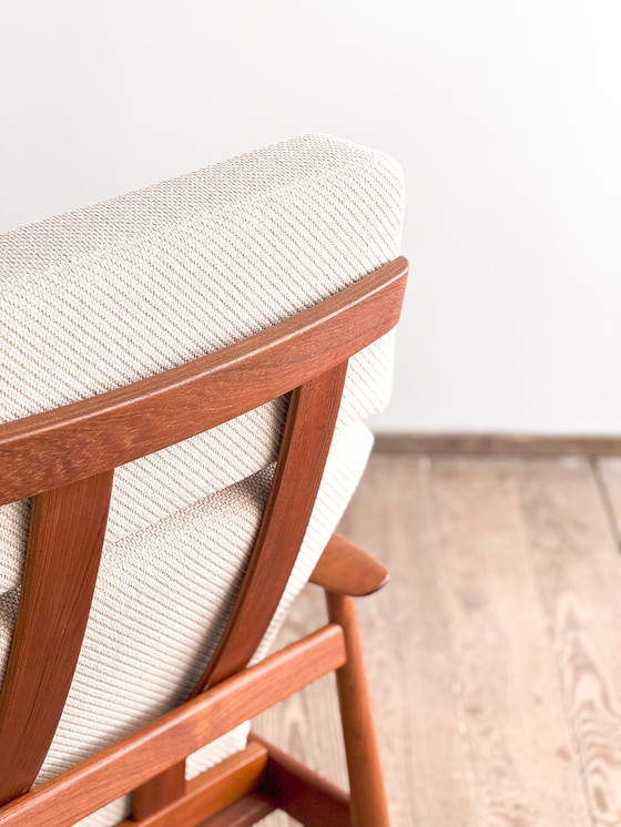 Image 1 of Mid-Century Danish Lounge Armchair in Teak FD 164 by Arne Vodder for France and Son., Denmark, 1960s