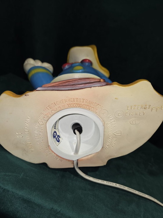 Image 1 of Lampada vintage Paperino Disney – Made in Germany – Rara edizione da collezione