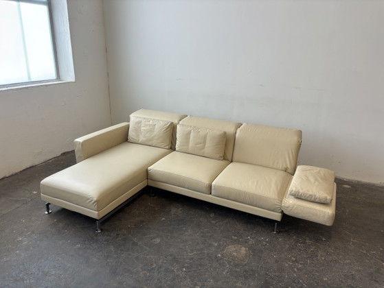 Brühl Moule Designer Sofa Couch Leather – Seating area (photo 4 of 13)
