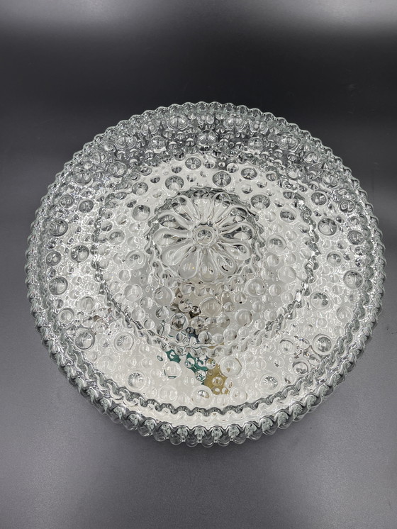 Image 1 of Lampada da soffitto in vetro Helena Tynell per Limburg