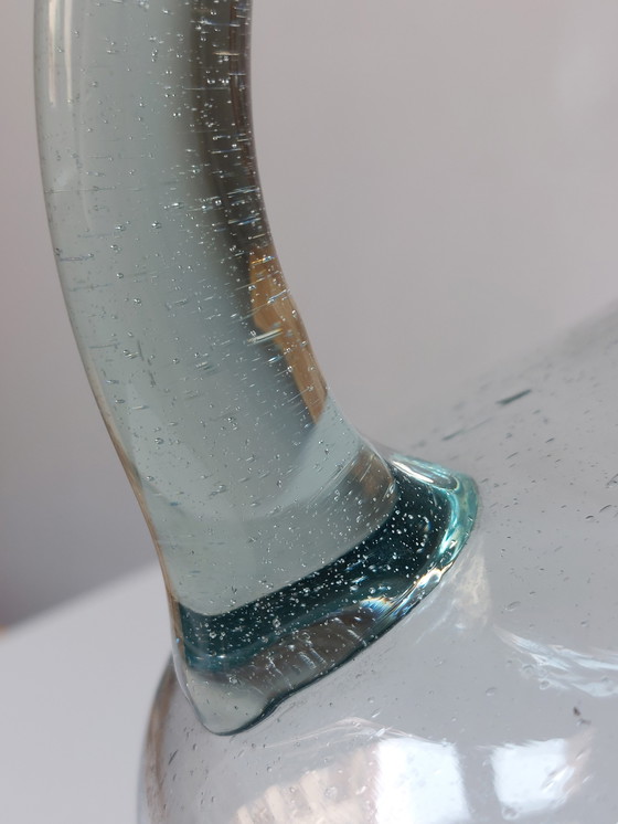 Image 1 of Coppia di caraffe/brocche in vetro vintage di metà secolo