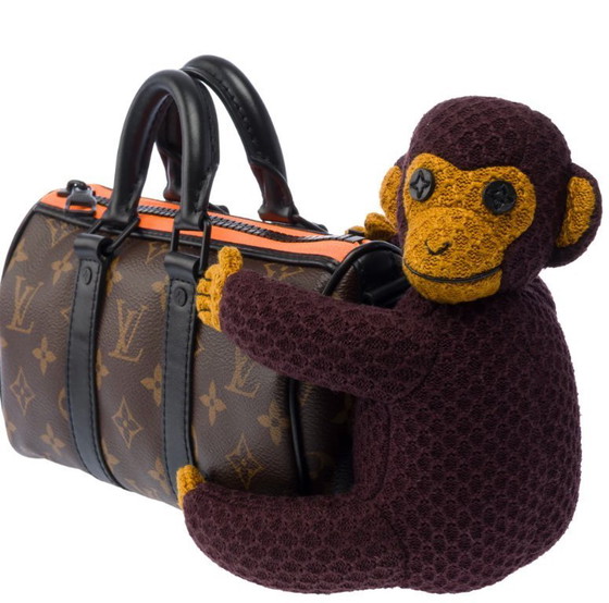 Image 1 of Borsa LOUIS VUITTON Keepall XS in tela marrone - 103440