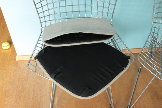 Image 1 of Sedia in filo di ferro di Harry Bertoia - Set di 6 pezzi