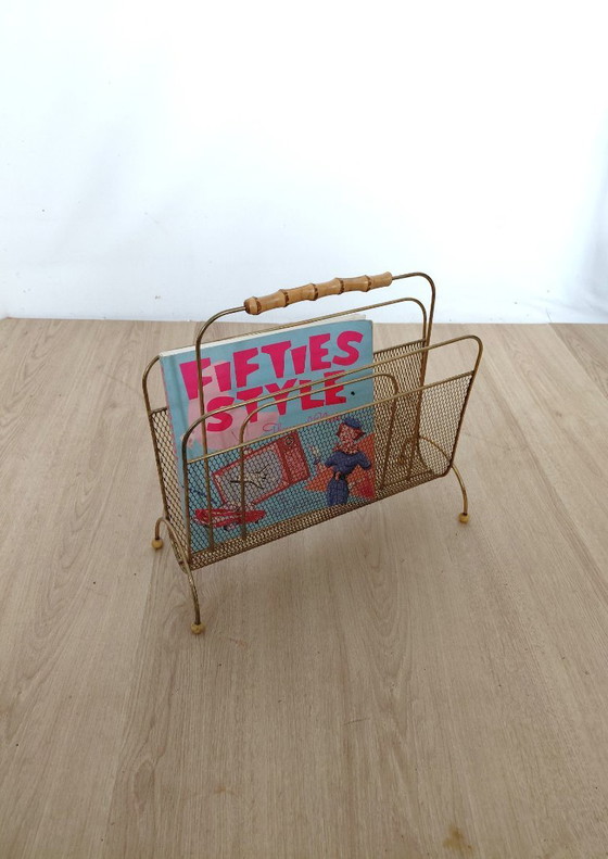 Image 1 of Fifties magazine stand