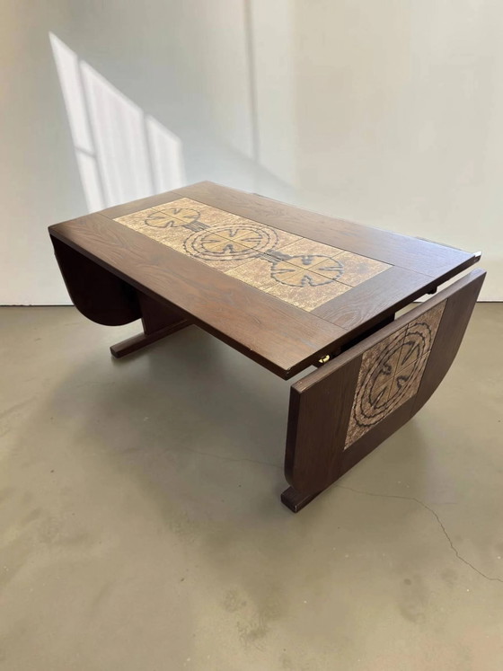 Tavolo da pranzo danese allungabile di Poul Poulsen per Ganso Møbler. – Tavoli da pranzo, Legno, Scandinavian (photo 2 of 10)
