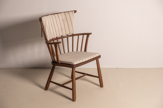 Image 1 of Ove Boldt Windsor Armchair Model 1638, Fritz Hansen 1940s