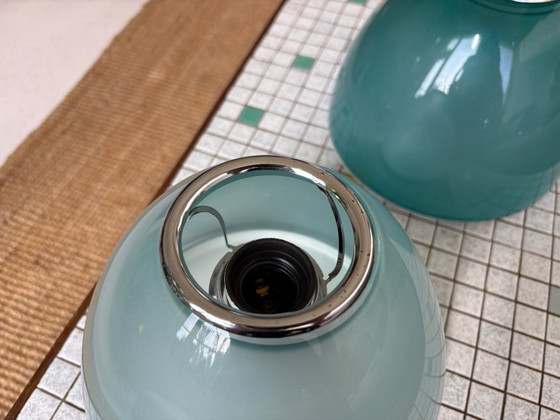 2x Artemide Kalias Deckenleuchte E. Gismondi – Deckenleuchten, Chrom, Glas (photo 2 of 5)
