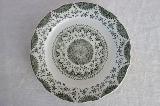 Image 1 of 6 platos de postre de loza Fine Ware