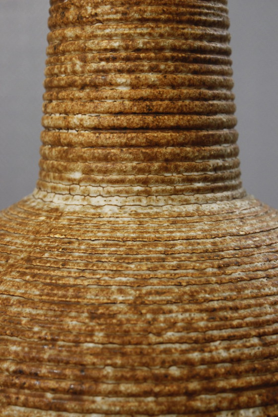 Image 1 of Very large floor lamp base in vintage 1970s ceramic design