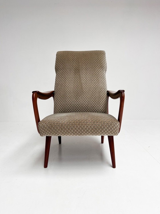 Image 1 of Organische fauteuil in de stijl van De Ster Gelderland, 1960's