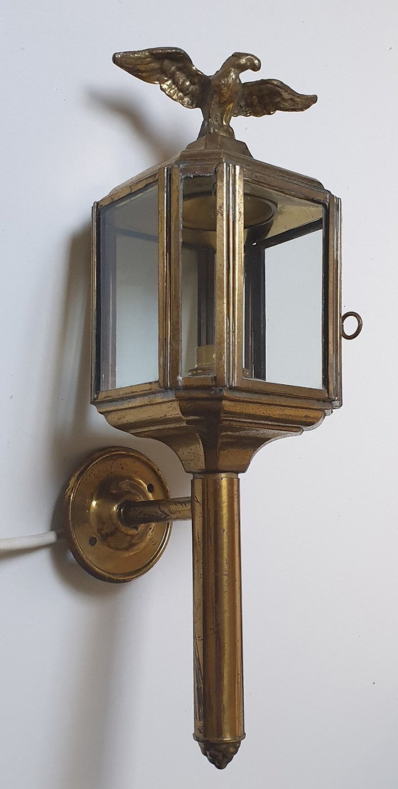 2 lanterne antiche lampade da carrozza lampade da esterno – Applique, Ottone (photo 11 of 27)