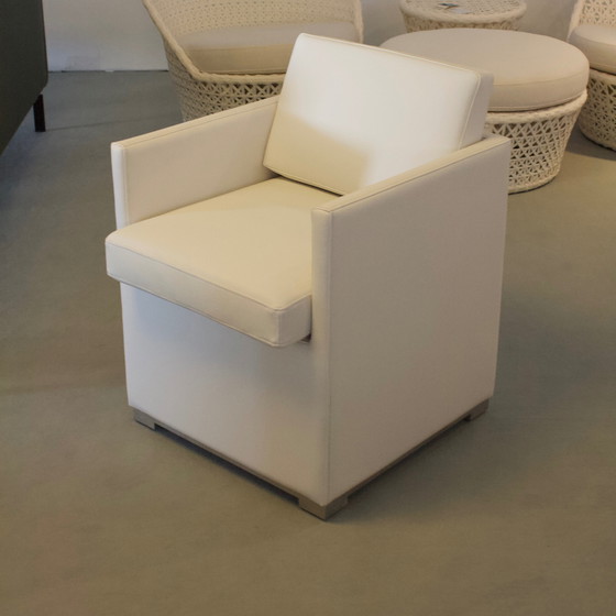 Image 1 of Manutti Zendo garden table - 215x105 with Flow garden chair (set of 4)