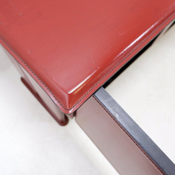 Image 1 of Leather sideboard by De Couro of Brazil - 1980s