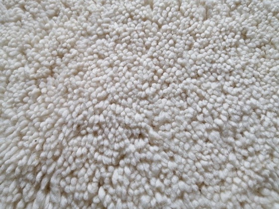 Image 1 of Tapis berbère blanche traditionnelle 200x300 cm