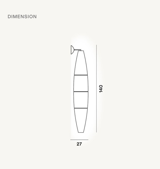 Image 1 of Beautiful Foscarini Havana pendant lamp.