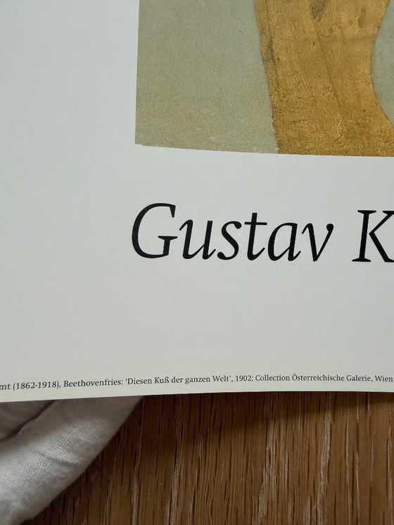 Image 1 of Gustav Klimt (1862-1918), Beethovenfries: 'diesen Kuß Der Ganzen Welt', 1902, Collection....printed In The Nethe