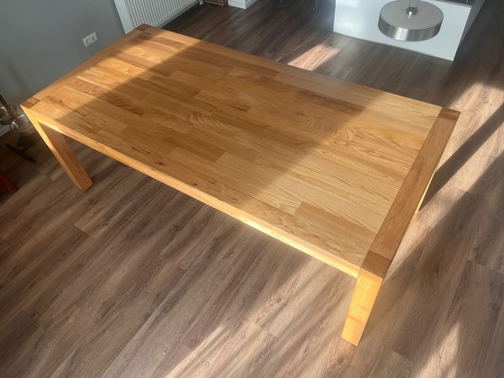 Image 1 of Tavolo da pranzo in legno di olmo laccato Pilat&Pilat AFM