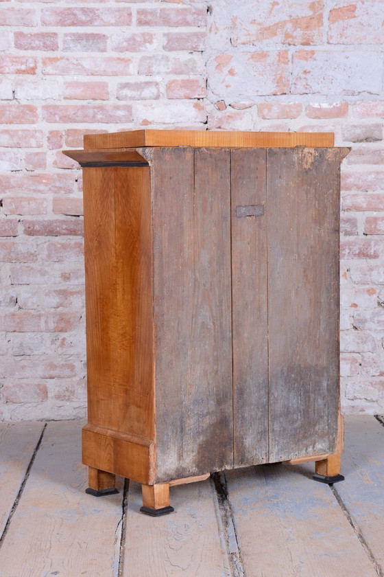 Gerestaureerd Biedermeier-kastje, essenhout, sparrenhout, Pools, Tsjechisch, jaren 1830 – Kasten, Wood (photo 8 of 21)