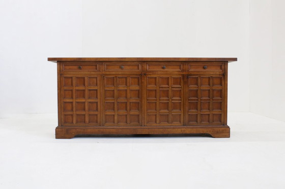 Image 1 of Vintage Brutalist Italian sideboard