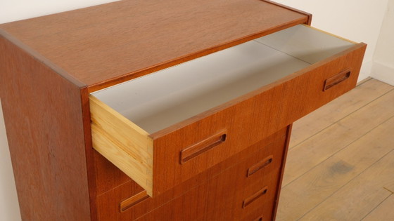 Image 1 of Cassettiera vintage danese | Teak | 6 cassetti | 101 cm
