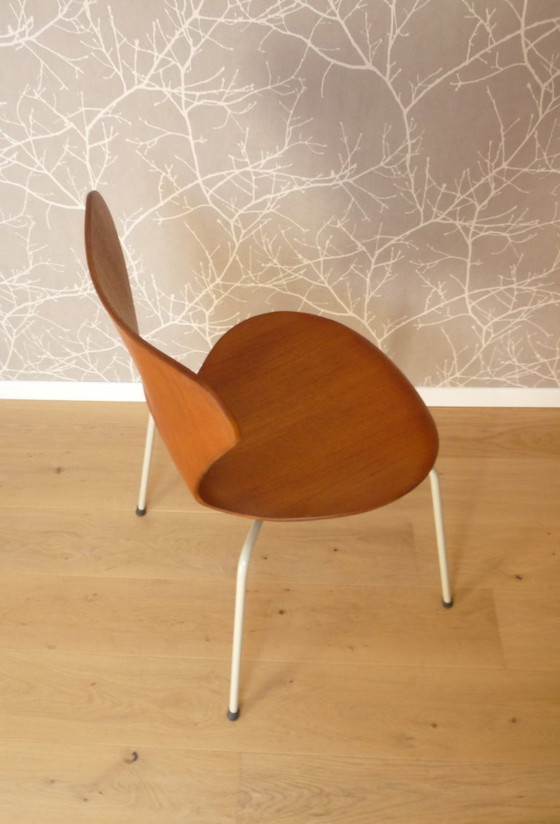 Image 1 of Chair Mod.  3107 Teak / Grey