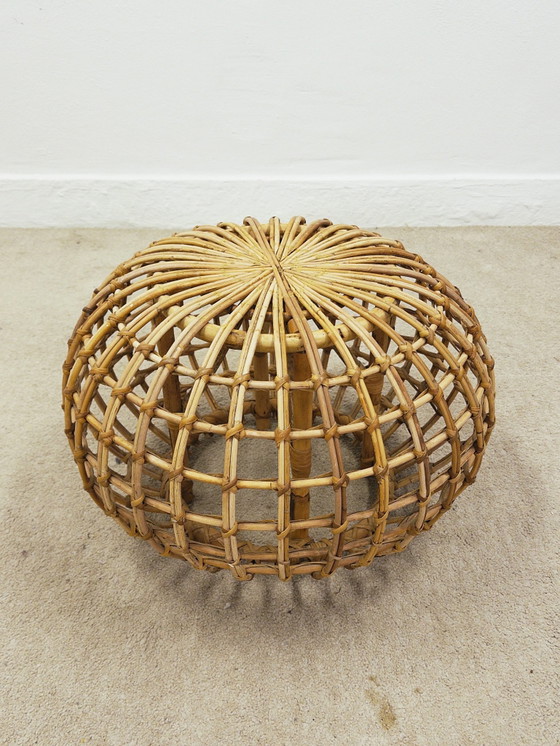 Rattan Hocker, Hocker & Poufs, Beige (Foto 2 von 6)