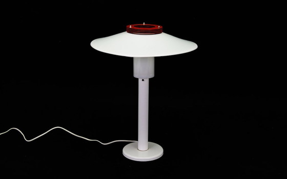 Image 1 of Weiße Nachttischlampe, Dänisches Design, 1960er Jahre, Produktion: Dänemark