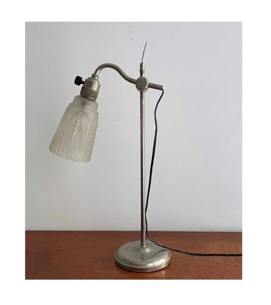 Image 1 of 1st Half 20th Century Art Deco Desk Lamp, France, 1930s