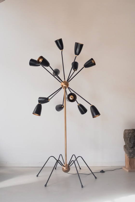 Image 1 of Originele Vloerlamp Spootnik (Uniek stuk)