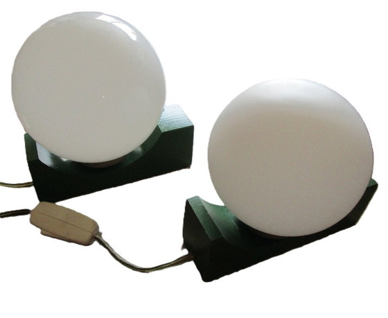 Image 1 of 2 lampade da parete vintage