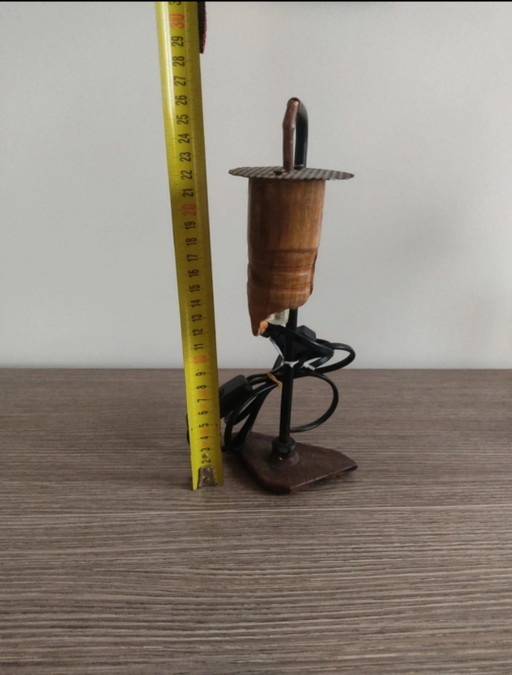 Table lamp – tafellampen, Metal, Wood