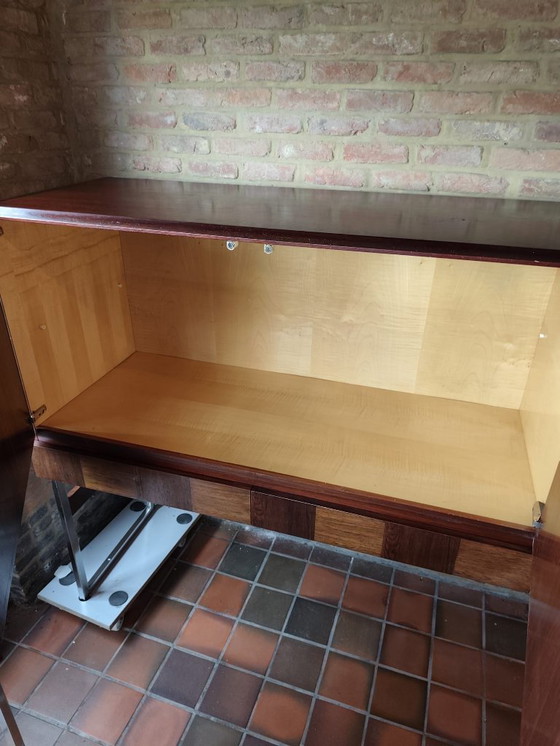 Image 1 of Modernist wall cabinet, furniture factory Aurore 1960