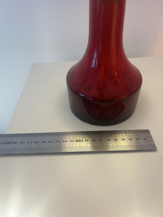 Image 1 of Lampe d'appoint upcyclée – Céramique d'Allemagne de l'Ouest | sans fil | pièce unique