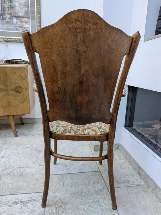 Image 1 of Fauteuil de style Renaissance, 1900, J. & J. Kohn, Vienne