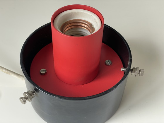 Image 1 of Vintage Space Age UFO Bubble Glass/ Smoke Glass Ceiling Lamp