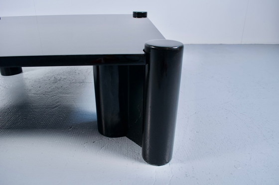 Image 1 of MESA DE CENTRO DE MÁRMOL JUMBO GAE AULENTI Años 60 FABRICANTE INTERNACIONAL KNOLL