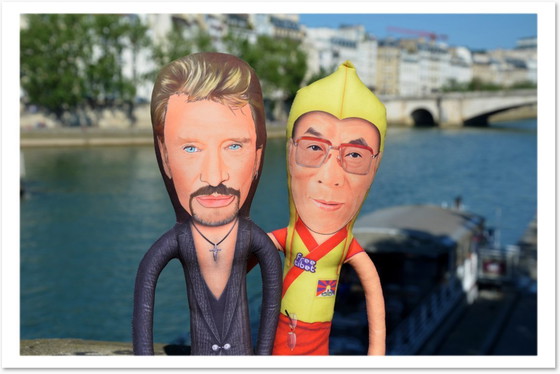 Image 1 of Johnny Hallyday cadeau | Franse Elvis rockdecoratie | Verzamelpop van een muzieklegende | Franse rockkunst