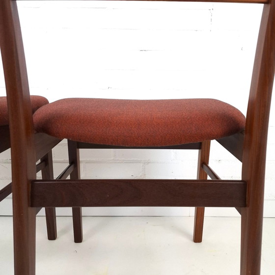 Image 1 of Lot de 6 chaises de salle à manger vintage, design danois des années 1970