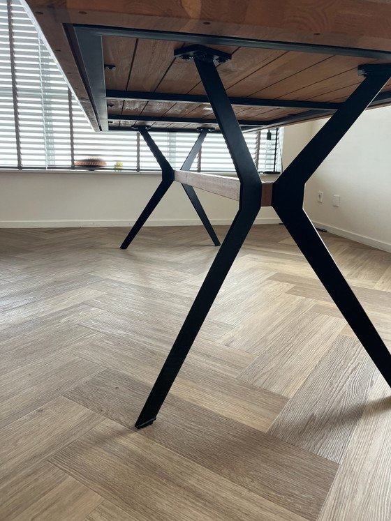 Kare Design, tavolo da pranzo in legno massello – Tavoli da pranzo, Metallo (photo 2 of 5)