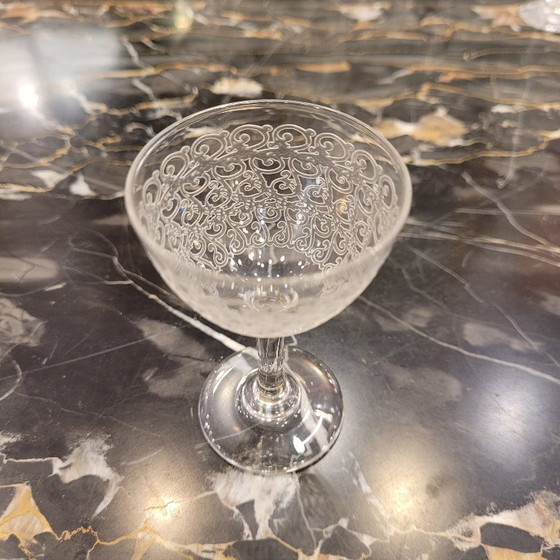 Image 1 of Glassware / Baccarat crystal glasses, 41 pieces, Rohan model, 1930s – France