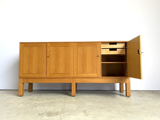 Vintage Sideboard by Vandenberghe Pauvers, 1970s – Vandenberghe-Pauvers, Metal, Wood (photo 6 of 10)