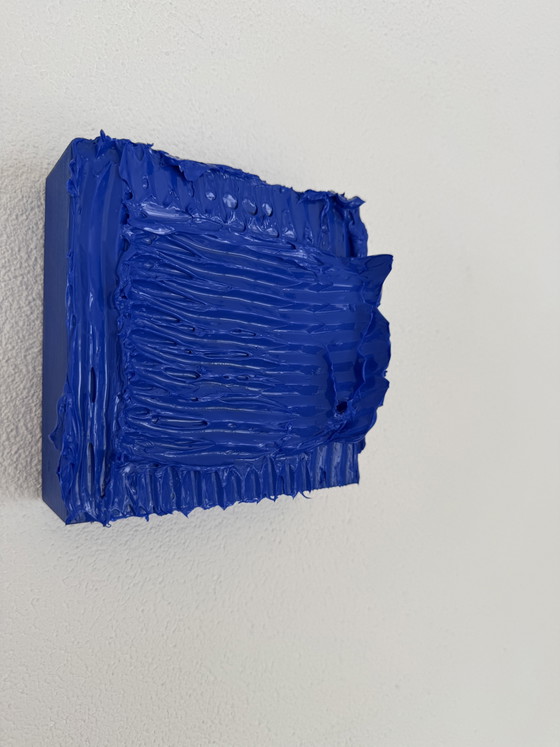 Abstract Schilderij Texture Art Minimalistische Kunst – Paintings & Drawings, Wood (photo 12 of 12)