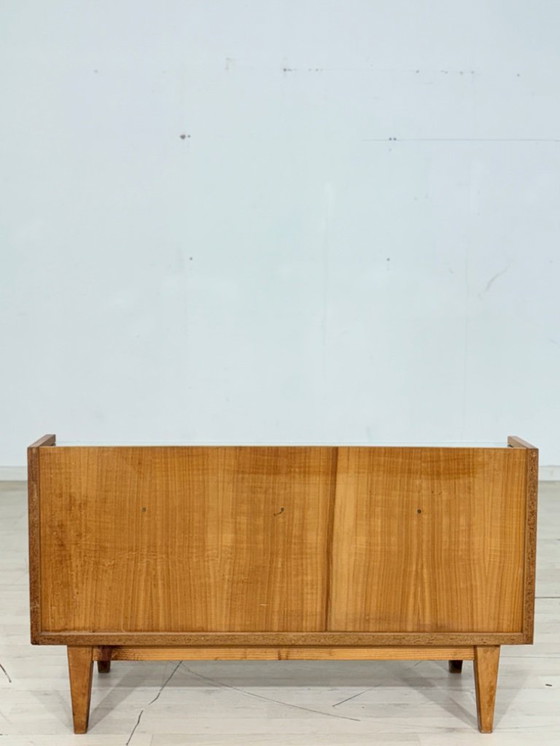 Image 1 of Zeer mooie vintage Hellerau ladekast, dressoir, kast, halkast, woonkamerkast