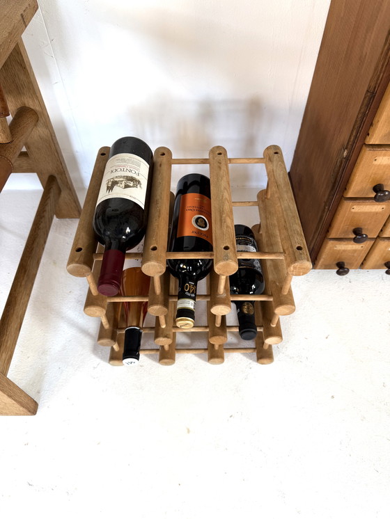 Image 1 of Vintage Wijnrek, Richard Nissen, Langaa Denemarken ‘60