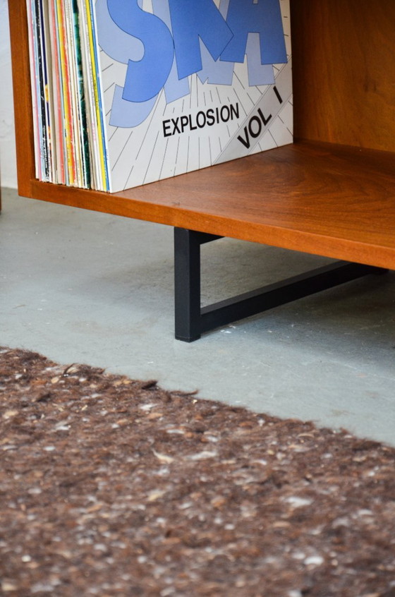Image 1 of Credenza vintage a giorno, mobile basso, giradischi HiFi/phono, cassettiera