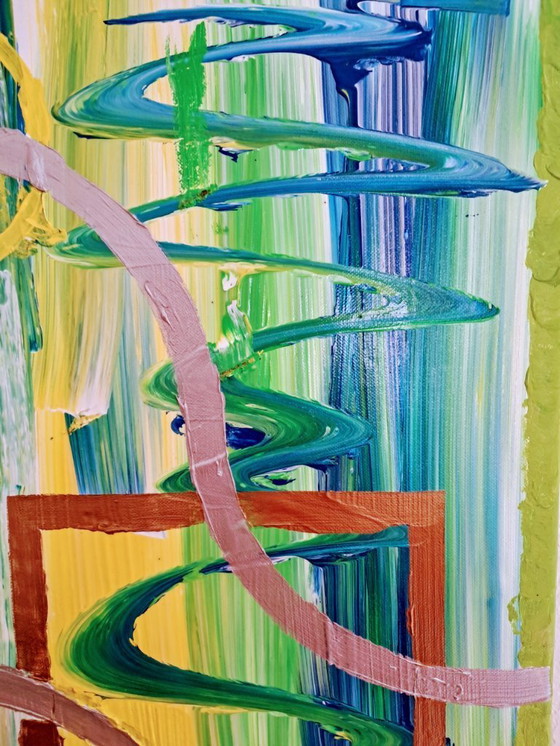 Image 1 of Enzo SAN MARCO - Utopia - Acrylic on canvas