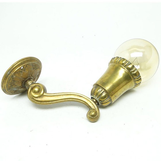 Wandlampe aus dem frühen 20. Jahrhundert, Deutschland – Wandleuchten, Brass (photo 4 of 8)
